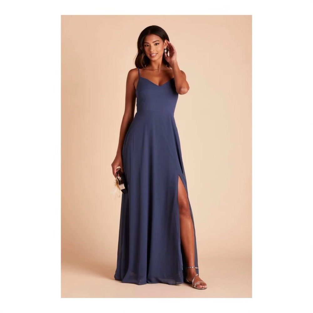 Birdy Grey Devin Dress Slate Blue - Picture 2 of 4